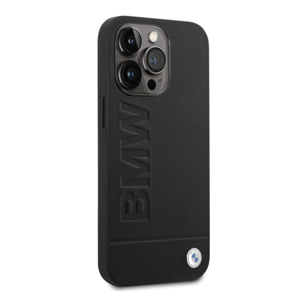 Maska za iPhone 14 Pro Max BMW hc Signature Imprint Mag Case crna - BMHMP14XSLLBK