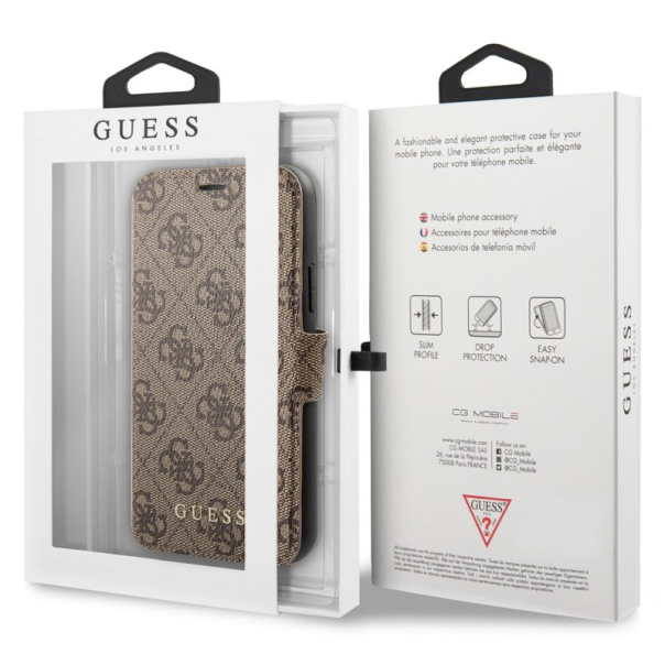 Maska za iPhone 11 Pro braon Book Guess - GUFLBKSN584GB
