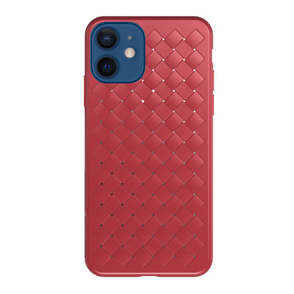 Maska za iPhone 12 mini Braided crvena - 046266