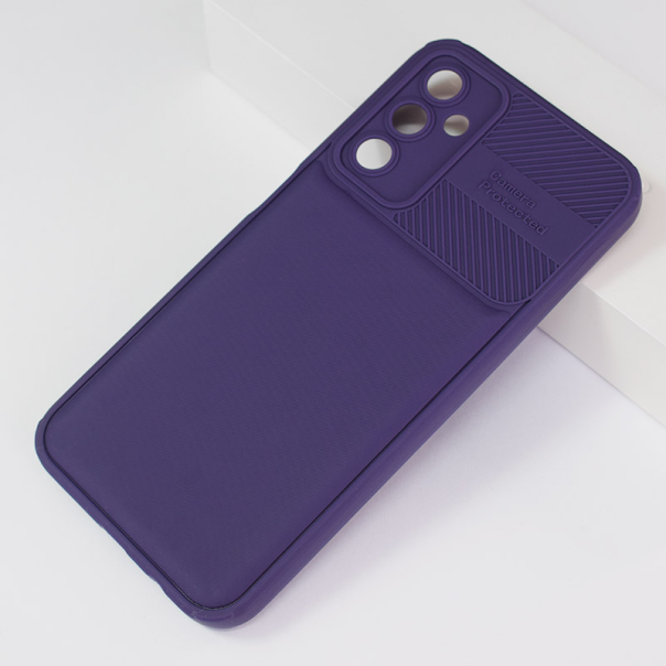 Maska za Samsung A14 4G/ A145R/ A14 5G/ A146B Camera Protected ljubičasta - 604461