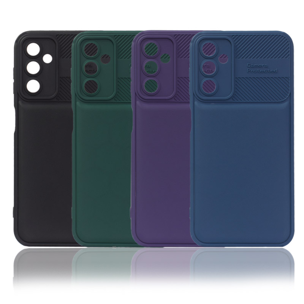 Maska za Samsung A35 5G/ A356B Camera Protected ljubičasta - 608903