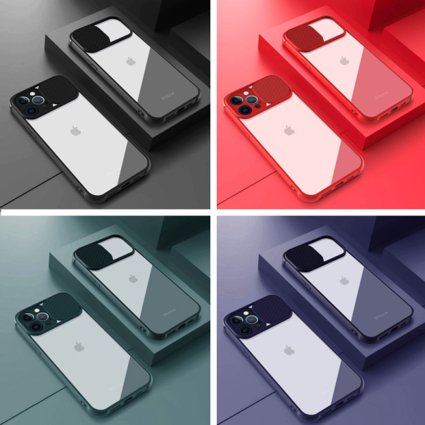 Maska za Xiaomi Poco M3 Camera Shield plava - 052301