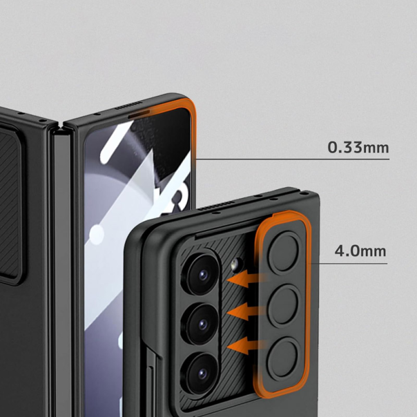 Maska za Samsung Galaxy Z Fold 6/ F956B Fold Care crna - 613463