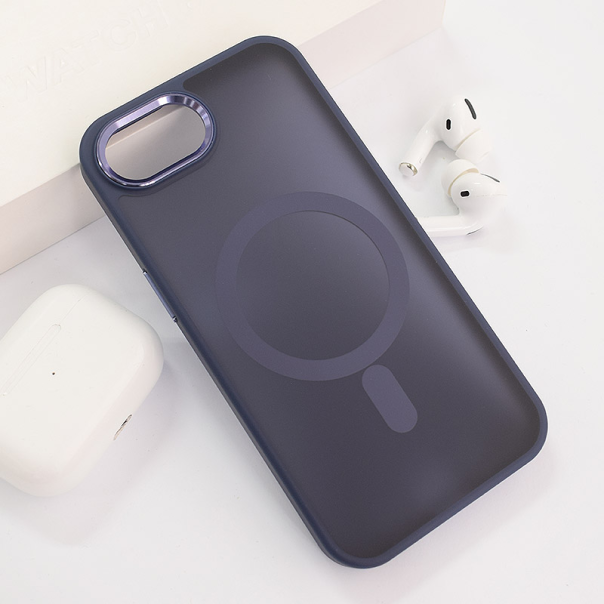 Maska za iPhone 16e Candy Shield Mag Case tamno plava - 617568