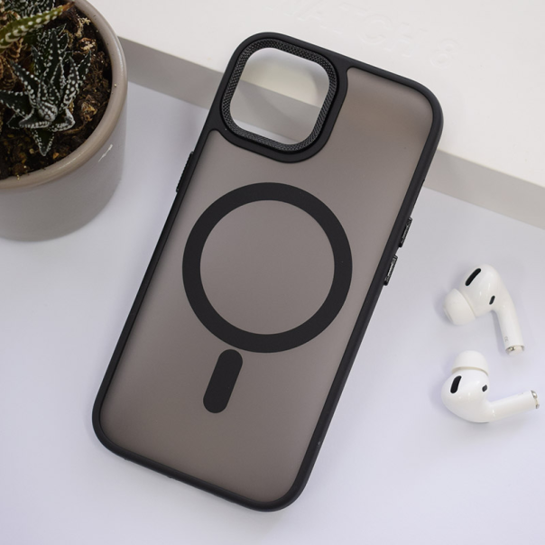 Maska za iPhone 15 Candy Shield Mag Case crna - 613334