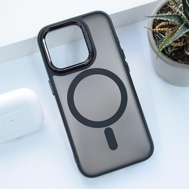 Maska za iPhone 15 Pro Candy Shield Mag Case crna - 613339