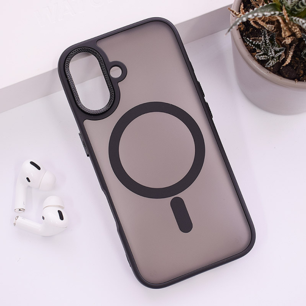 Maska za iPhone 16 Candy Shield Mag Case crna - 613349