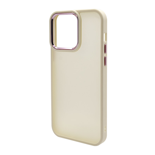 Maska za iPhone 13 Pro Max Candy Shield bela - 058327