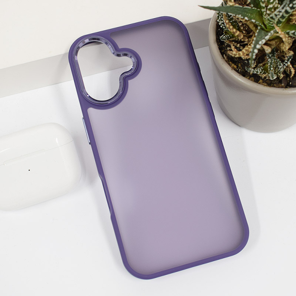 Maska za iPhone 16 Candy Shield ljubičasta - 612949
