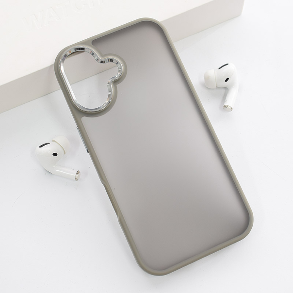 Maska za iPhone 16 titanium Candy Shield - 614349