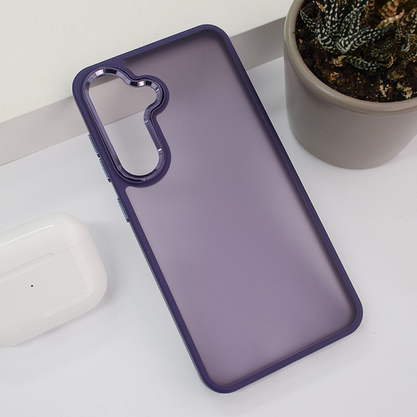 Maska za Samsung S24/ S921B/ S25/ S931B Candy Shield ljubičasta - 614875