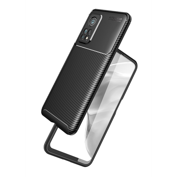 Maska za Huawei Honor 10X Lite Carbon Defender crna - 050058
