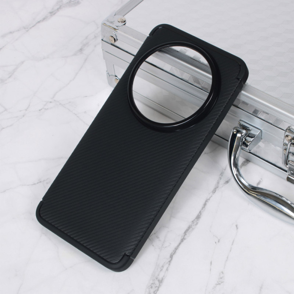 Maska za Xiaomi 14 Ultra Carbon Defender crna - 612170