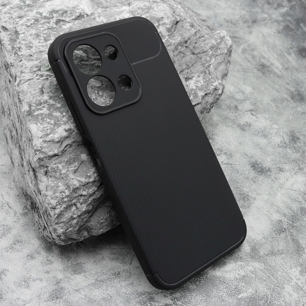 Maska za Xiaomi Redmi 15C (173mm) Carbon Defender crna - 621255