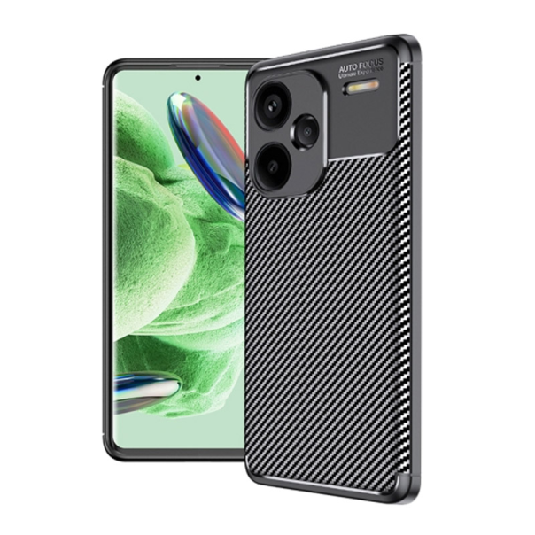Maska za Xiaomi Redmi Note 13 Pro Plus 5G Carbon Defender crna - 606137