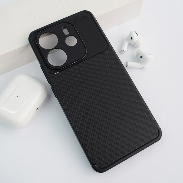 Maska za Xiaomi Redmi Note 14 4G (EU) (China Edition 16325*7655*8,16 mm) Carbon Defender crna - 616035