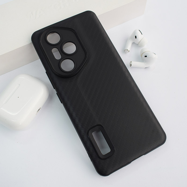 Maska za Honor 300 Pro/ 300 Ultra Carbon fiber crna - 616037