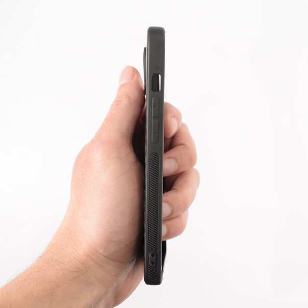 Maska za iPhone 13 Carbon fiber crna - 608821