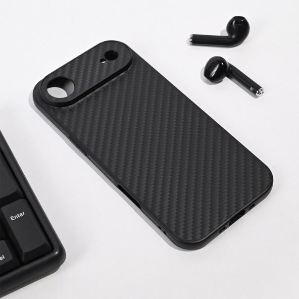 Maska za iPhone Air Carbon fiber crna - 619158