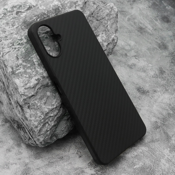 Maska za Samsung A06/ A065F Carbon fiber crna - 621609