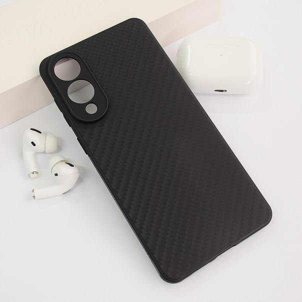 Maska za Samsung S25 Edge Carbon fiber crna - 617586