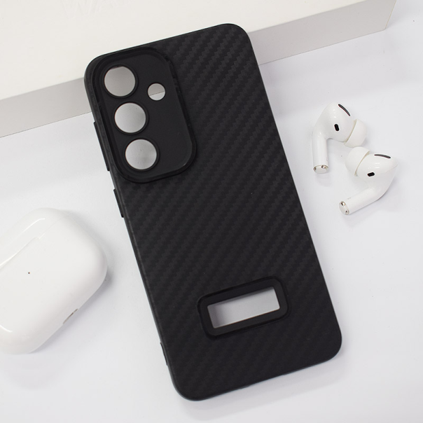 Maska za Samsung S24/ S921B/ S25/ S931B Carbon fiber crna - 615572