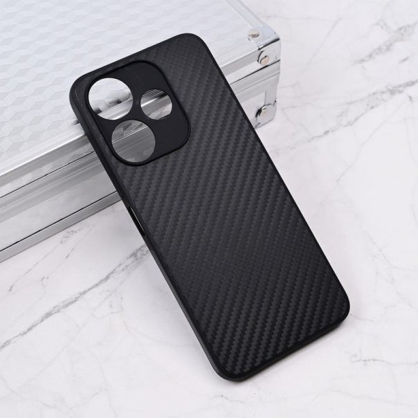 Maska za Xiaomi Redmi 13 4G (EU) Carbon fiber crna - 613555