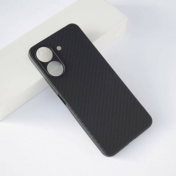 Maska za Xiaomi Redmi 13C 4G/ Poco C65 4G Carbon fiber crna - 607450
