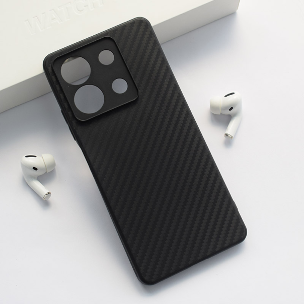 Maska za Xiaomi Redmi Note 13 5G (EU) Carbon fiber crna - 610937