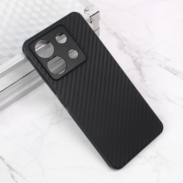 Maska za Xiaomi Redmi Note 13 Pro 5G (EU) Carbon fiber crna - 610324