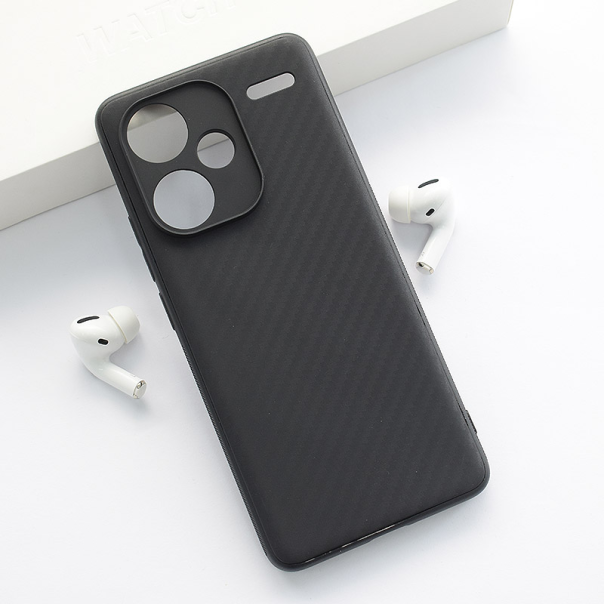 Maska za Xiaomi Redmi Note 13 Pro Plus 5G Carbon fiber crna - 610325