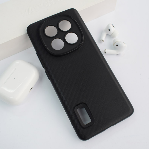 Maska za Xiaomi Redmi Note 14 Pro 5G (EU) Carbon fiber crna - 615576