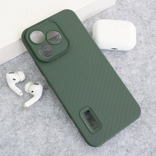 Maska za Honor 400 Lite Carbon Prop zelena - 617905