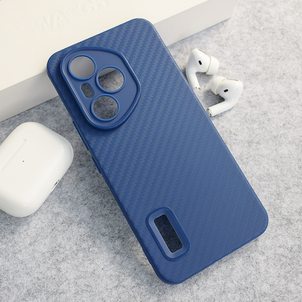 Maska za Honor 400 Pro Carbon Prop plava - 618898