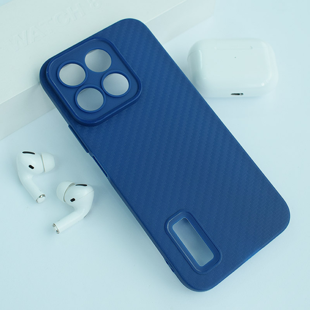 Maska za Honor X8c Carbon Prop plava - 617590