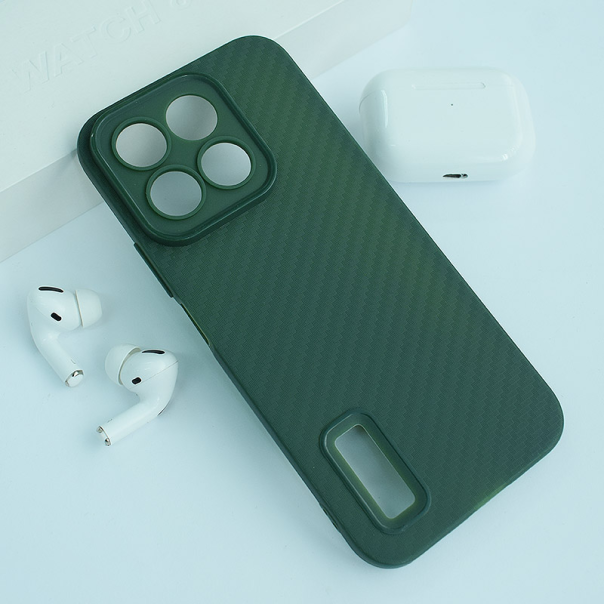 Maska za Honor X8c Carbon Prop zelena - 617591