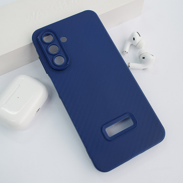 Maska za Samsung A26 5G/ A266B Carbon Prop plava - 616231