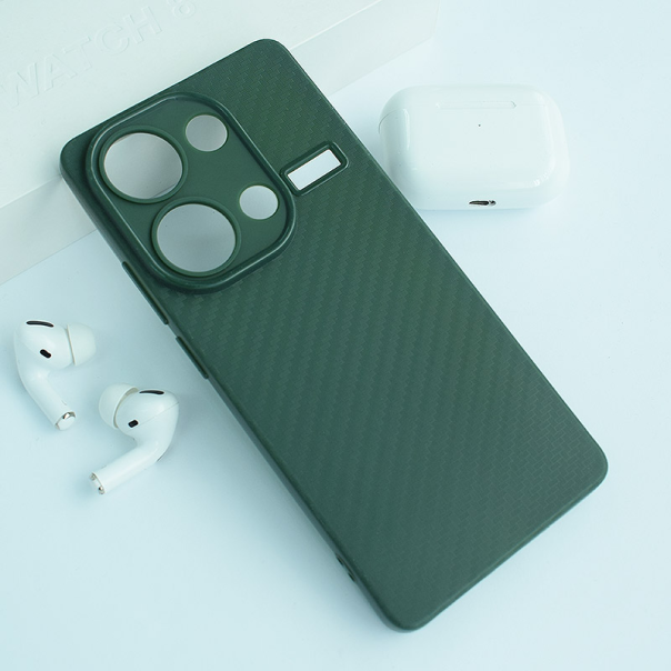 Maska za Xiaomi Redmi Note 14S Carbon Prop zelena - 617676