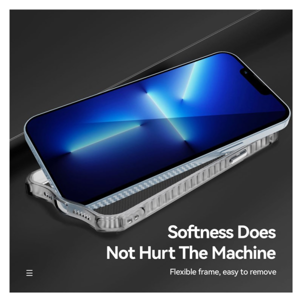 Maska Carbon shield iPhone 14 Pro Max siva - 057653