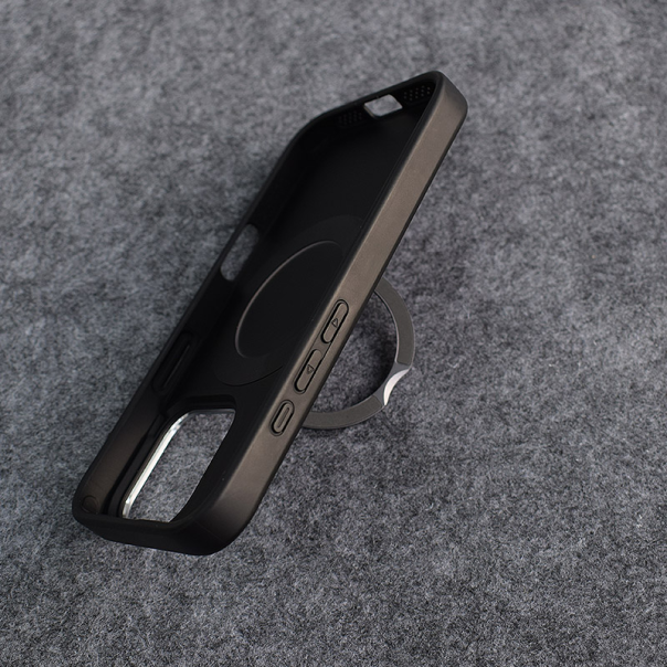 Maska za iPhone 16 Pro Max Carbon Stand Mag Case crna - 621129