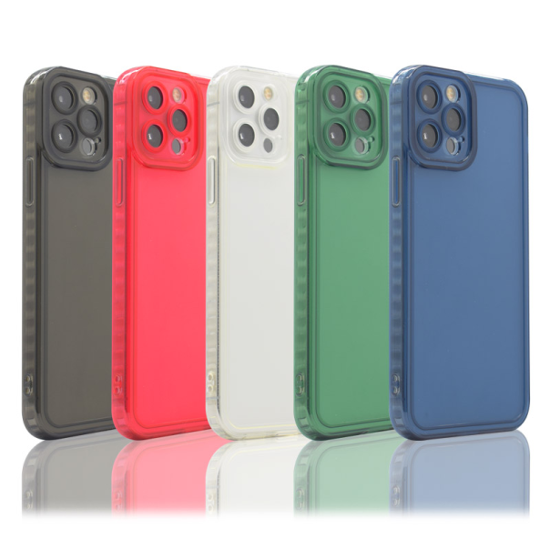 Maska za Huawei Nova Y61 Clear color crvena - 059209