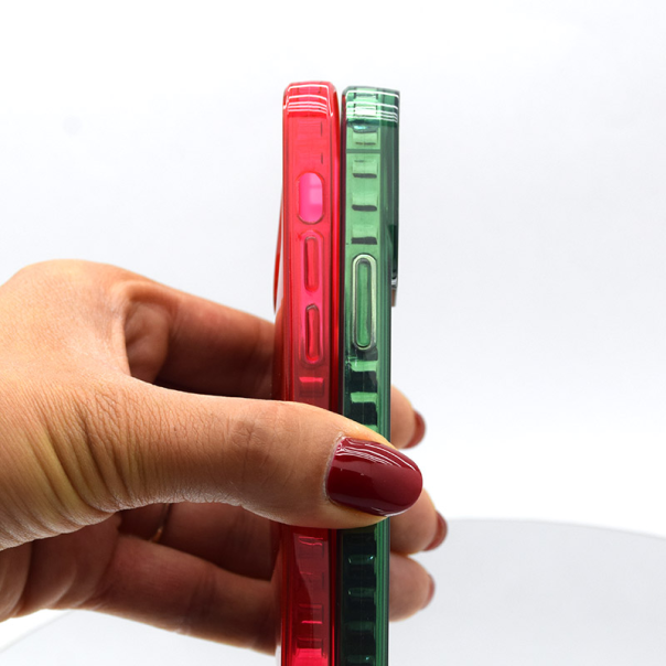 Maska za Huawei Nova Y70/ Y70 Plus Clear color zelena - 057730