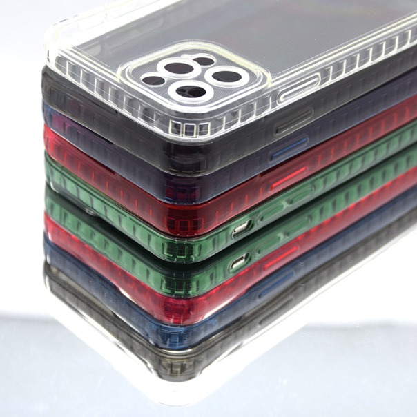 Maska za Xiaomi Redmi Note 12 (China Edition) Clear color crvena - 058456