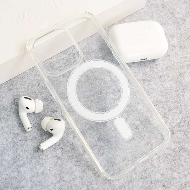 Maska za iPhone 14 Pro Clear Mag Case (IC) transparent - 610904