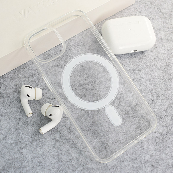 Maska za iPhone 15 Plus Clear Mag Case (IC) transparent - 610908