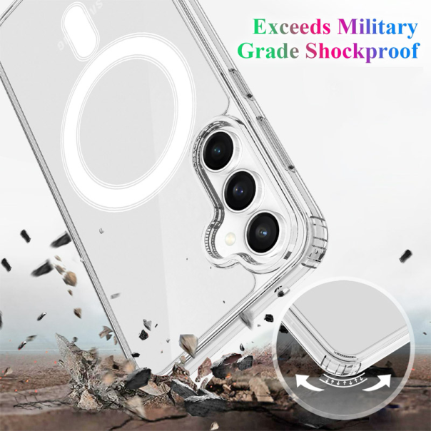 Maska za Samsung S24 FE/ S721B Clear Mag Case transparent - 613991