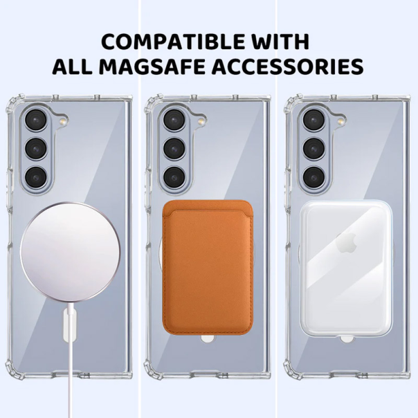 Maska za Samsung Z Fold 6/ F956B Clear Mag Case transparent - 612007