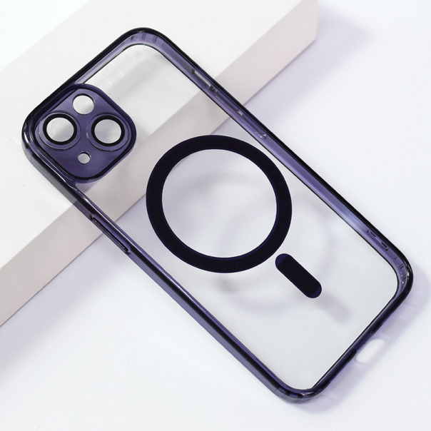 Maska za iPhone 14 Color Mag Case ljubičasta - 604403