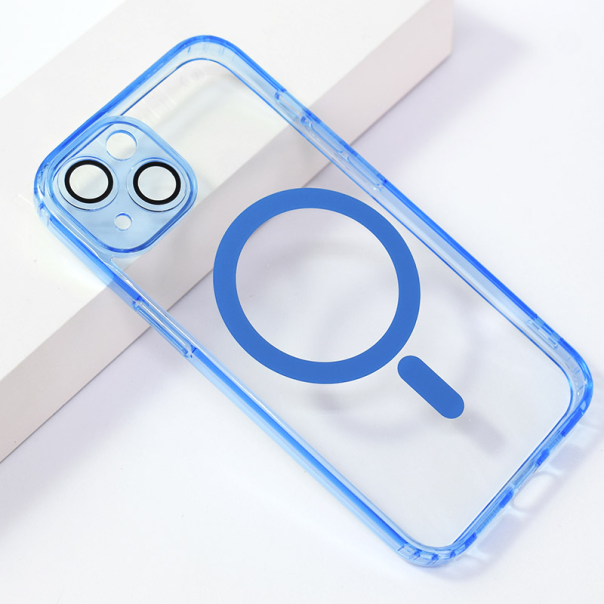 Maska za iPhone 14 Color Mag Case plava - 604402