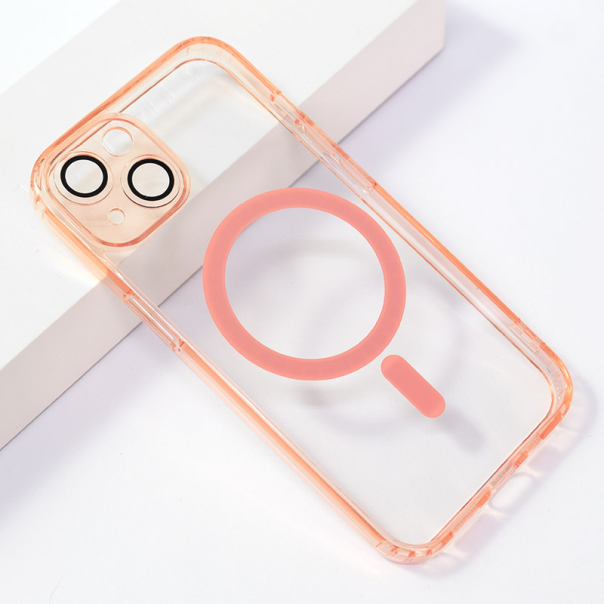 Maska za iPhone 15 Color Mag Case roze - 604411